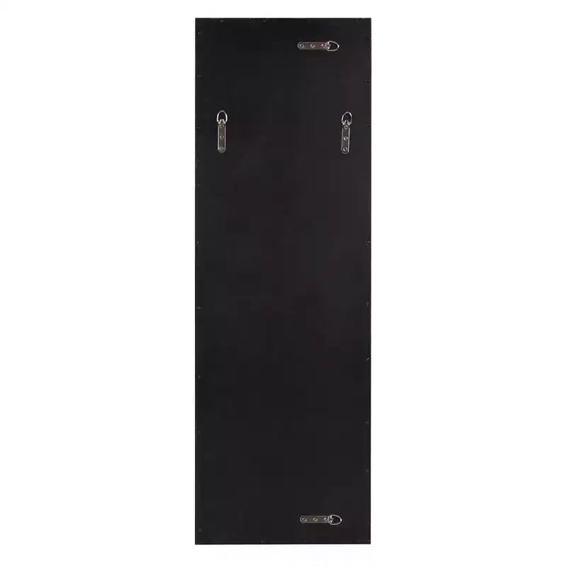 Miroir mural rectangulaire, cadre or antique, 118 cm H x 40 cm L, MDF, aucun assemblage requis
