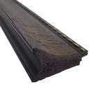 Miroir pleine longueur 28"x64" à poser, cadre rustique marron, option de fixation murale