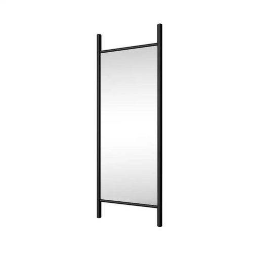 PexFix 21 in. W x 64 in. H Ladder-Style Solid Wood Framed Mirror in Brown