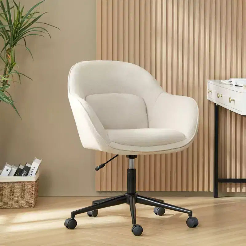 Virginia Office Chair With Curved Backrest|ART OF LIVING DESIGNS