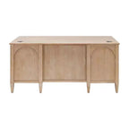 Bureau d'angle double piédestal de 168 cm avec tiroirs classeurs et gestion des câbles, aucun assemblage requis