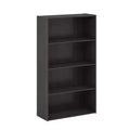 Furinno 4-Cube Open Shelf Bookcase Multi-functional Storage Display Cabinet,Espresso