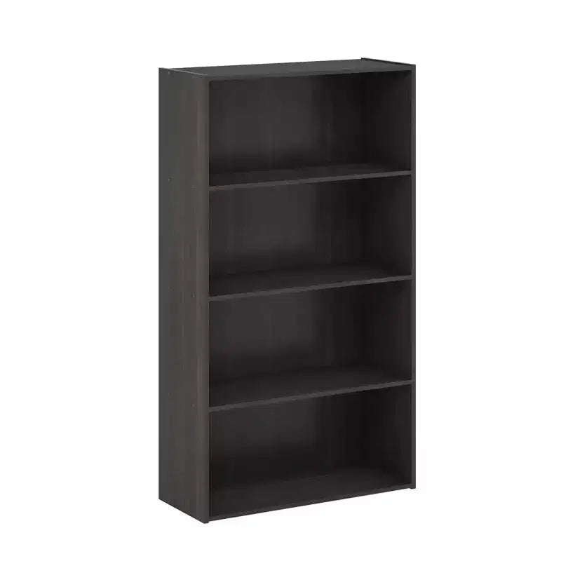 Furinno 4-Cube Open Shelf Bookcase Multi-functional Storage Display Cabinet,Espresso