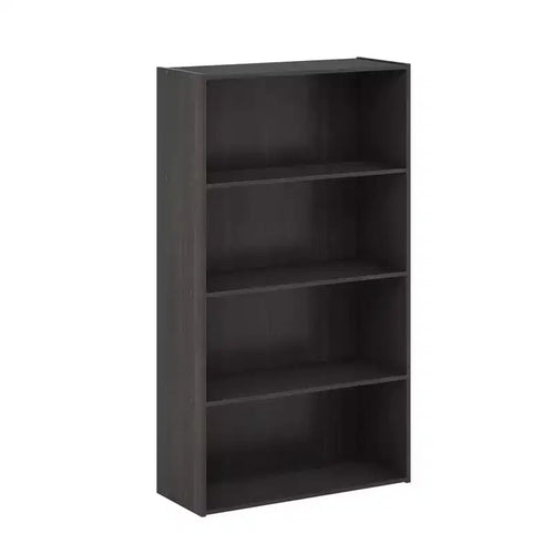 Furinno 4-Cube Open Shelf Bookcase Multi-functional Storage Display Cabinet,Espresso
