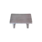 Tabouret de bar selle, hauteur comptoir, en bois d'hévéa, sans dossier ni accoudoirs, H 61 cm