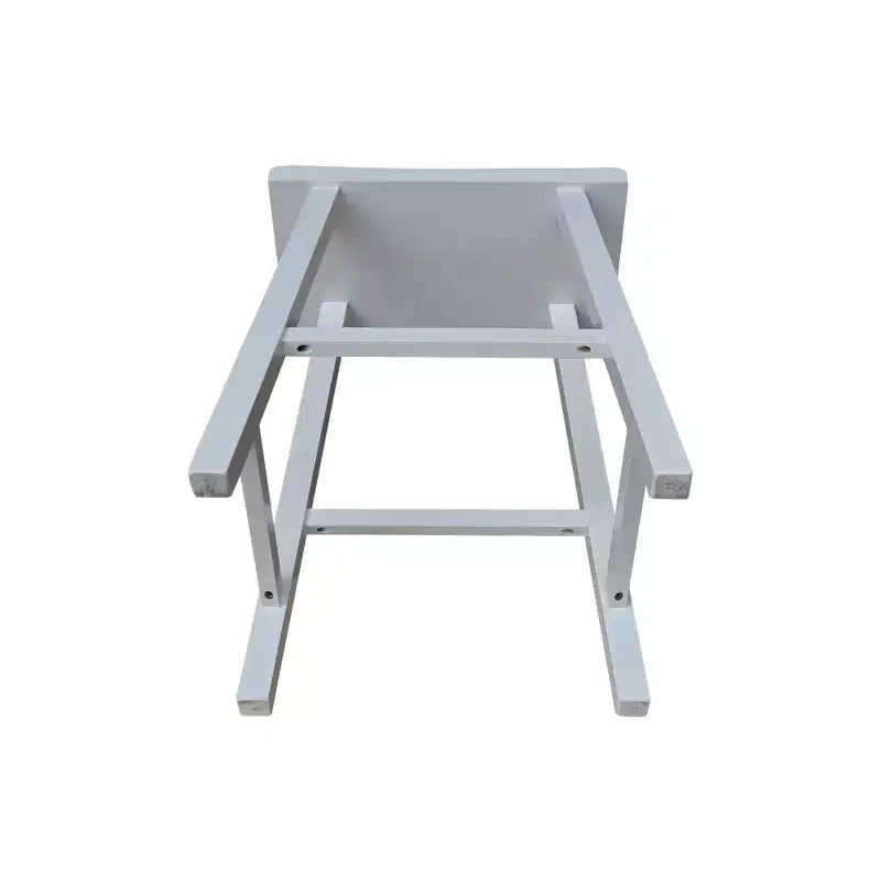 Tabouret de bar selle, hauteur comptoir, en bois d'hévéa, sans dossier ni accoudoirs, H 61 cm