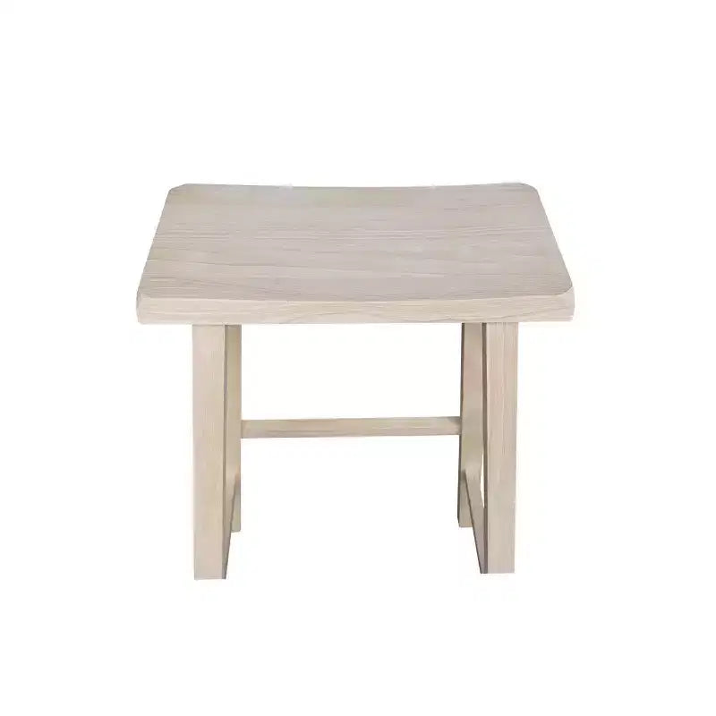 Tabouret de bar selle, hauteur comptoir, en bois d'hévéa, sans dossier ni accoudoirs, H 61 cm