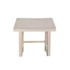 Tabouret de bar selle, hauteur comptoir, en bois d'hévéa, sans dossier ni accoudoirs, H 61 cm