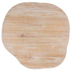 Table à manger en bois Mid-Century Modern, plateau libre, 4 places, 100 cm L x 90 cm P