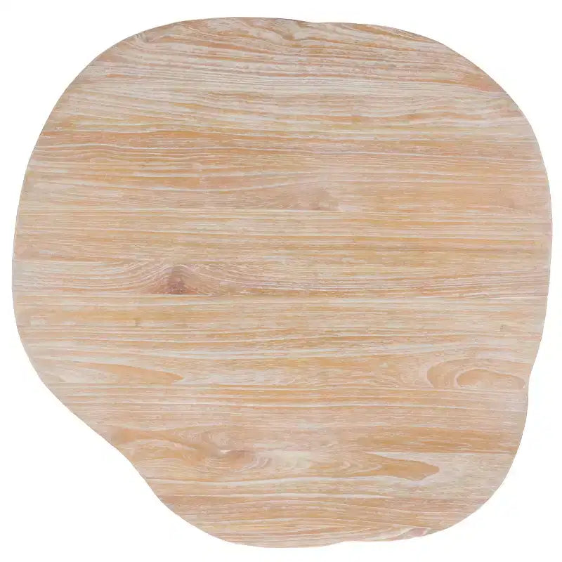 Table à manger en bois Mid-Century Modern, plateau libre, 4 places, 100 cm L x 90 cm P
