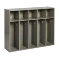 ECR4Kids Streamline 5-Section Toddler Coat Locker with Cubby Storage, Kids Furniture
