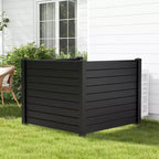 Brise-vue pour climatiseur avec piquets de terre, 122 cm (L) x 95 cm (H)