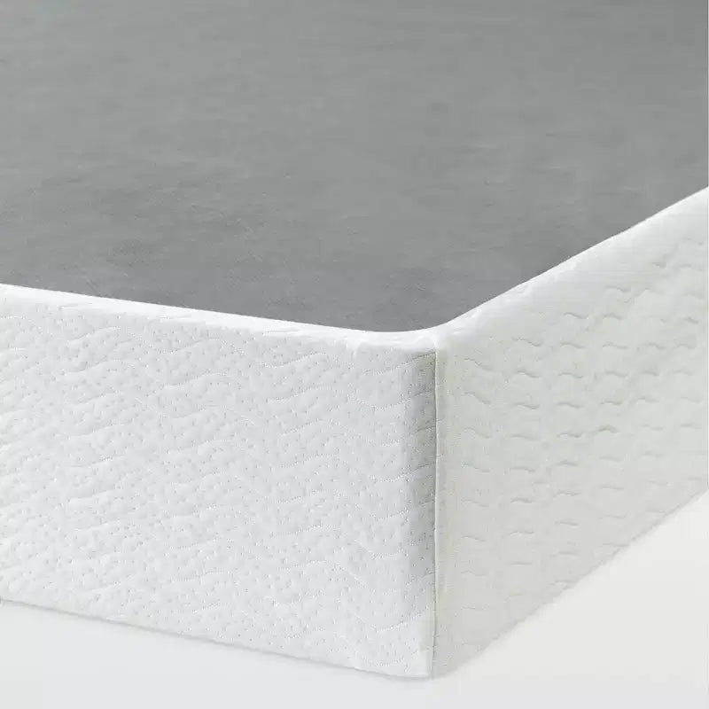 Sommier tapissier intelligent en métal de 9 pouces à assemblage rapide, gris