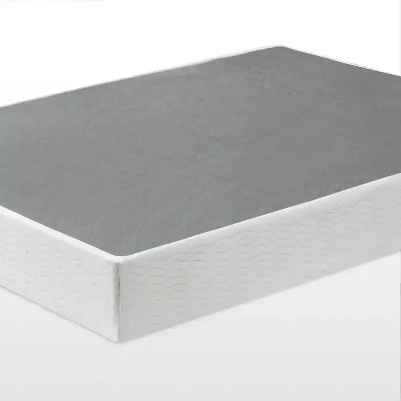 Sommier tapissier intelligent en métal de 9 pouces à assemblage rapide, gris