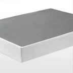 Sommier tapissier intelligent en métal de 9 pouces à assemblage rapide, gris