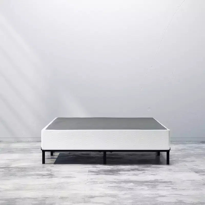 Sommier tapissier intelligent en métal de 9 pouces à assemblage rapide, gris