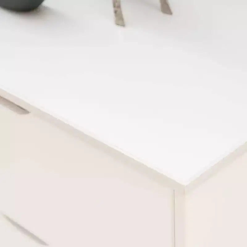 Commode moderne mi-siècle à 6 tiroirs en pin massif
