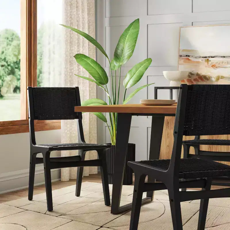 Ceylon Woven Dining Chair - Threshold